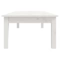 Miniatyrbild 4 av 9: vidaXL Soffbord vit 110x50x30 cm massiv furu