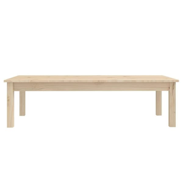 vidaXL Soffbord 110x50x30 cm massiv furu