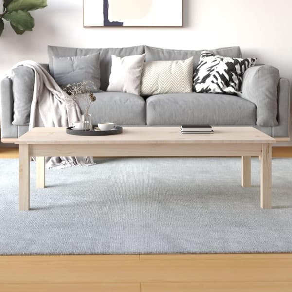 vidaXL Soffbord 110x50x30 cm massiv furu