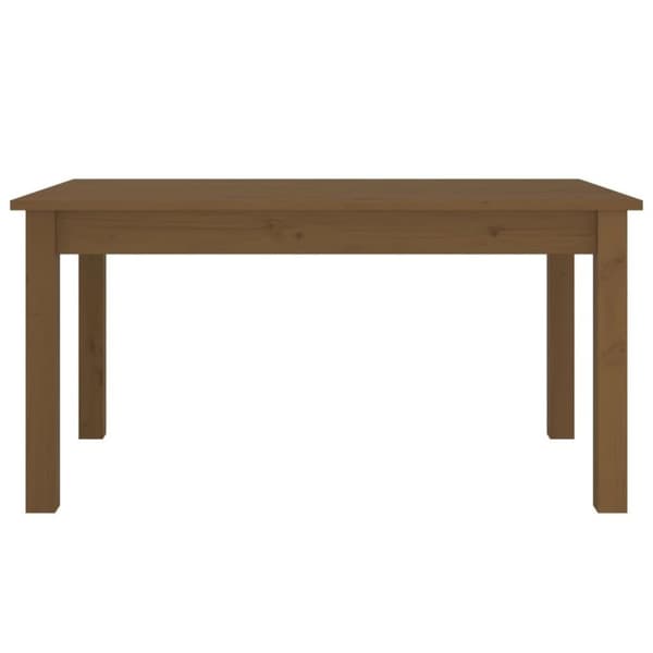 vidaXL Salongbord honningbrun 80x50x40 cm heltre furu