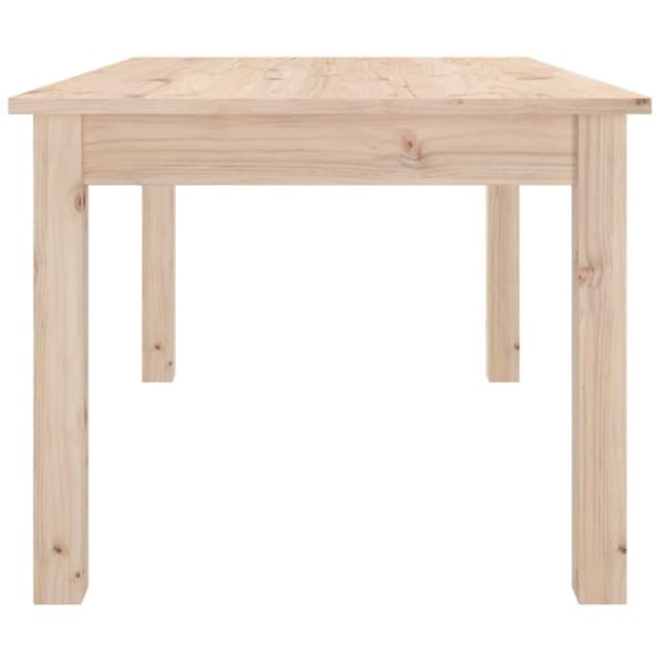 vidaXL Salongbord 80x50x40 cm heltre furu
