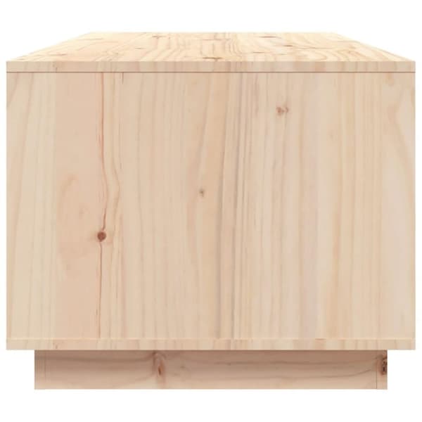 vidaXL Soffbord 100x50x41 cm massivt furu