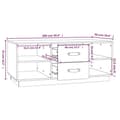 Miniatyrbild 10 av 11: vidaXL Soffbord 100x50x41 cm massivt furu
