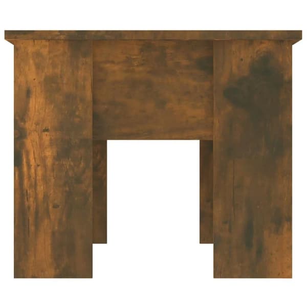 vidaXL Salongbord røkt eik 79x49x41 cm konstruert tre