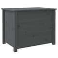 Miniatyrbilde 9 av 11: vidaXL Salongbord grå 71x49x55 cm heltre furu