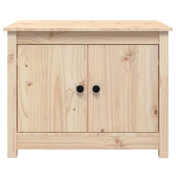 vidaXL Salongbord 71x49x55 cm heltre furu