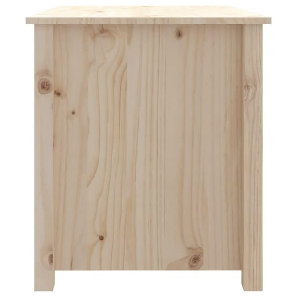 vidaXL Salongbord 71x49x55 cm heltre furu