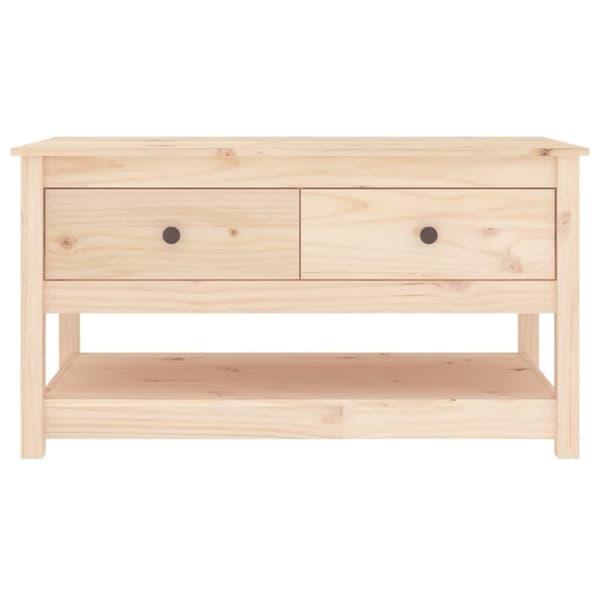 vidaXL Soffbord 102x49x55 cm massiv furu