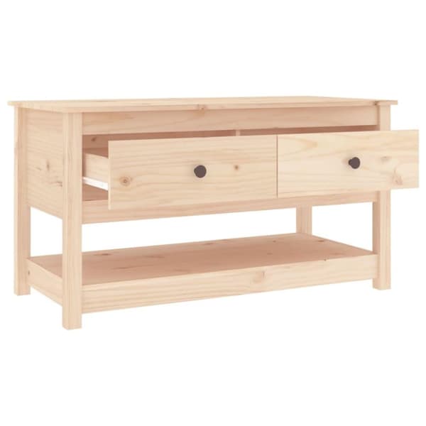 vidaXL Soffbord 102x49x55 cm massiv furu