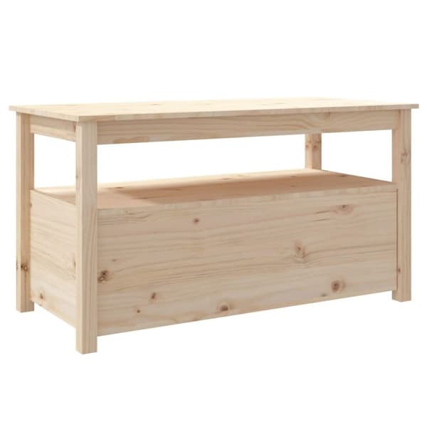 vidaXL Soffbord 102x49x55 cm massiv furu