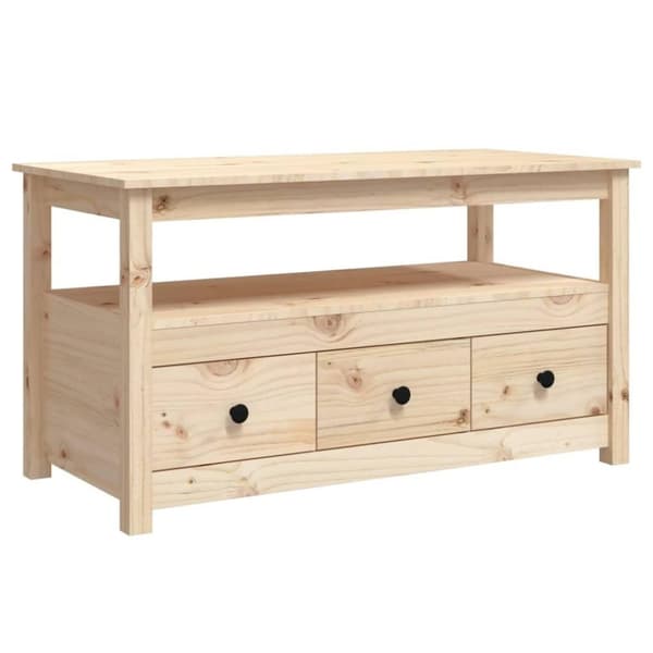 vidaXL Soffbord 102x49x55 cm massiv furu