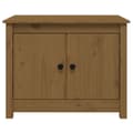Miniatyrbilde 6 av 11: vidaXL Salongbord honningbrun 71x49x55 cm heltre furu