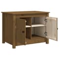 Miniatyrbilde 7 av 11: vidaXL Salongbord honningbrun 71x49x55 cm heltre furu