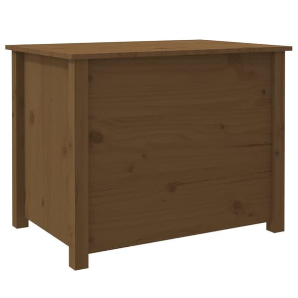vidaXL Salongbord honningbrun 71x49x55 cm heltre furu
