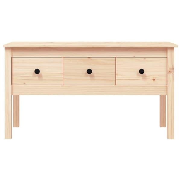vidaXL Salongbord 102x49x55 cm heltre furu