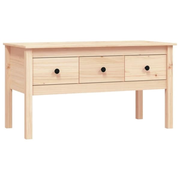 vidaXL Salongbord 102x49x55 cm heltre furu