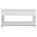 Miniatyrbillede 5 af 10: vidaXL sofabord 102x50x52,5 cm konstrueret træ hvid
