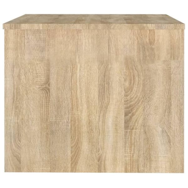 vidaXL sofabord 80x50x40 cm konstrueret træ sonoma-eg