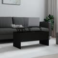 Miniatyrbillede 9 af 10: vidaXL sofabord 102x50,5x46,5 cm konstrueret træ sort