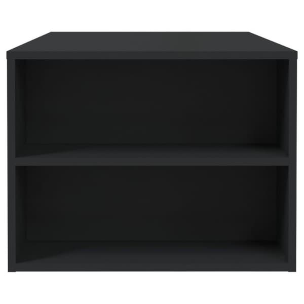 vidaXL sofabord 102x55x42 cm konstrueret træ sort