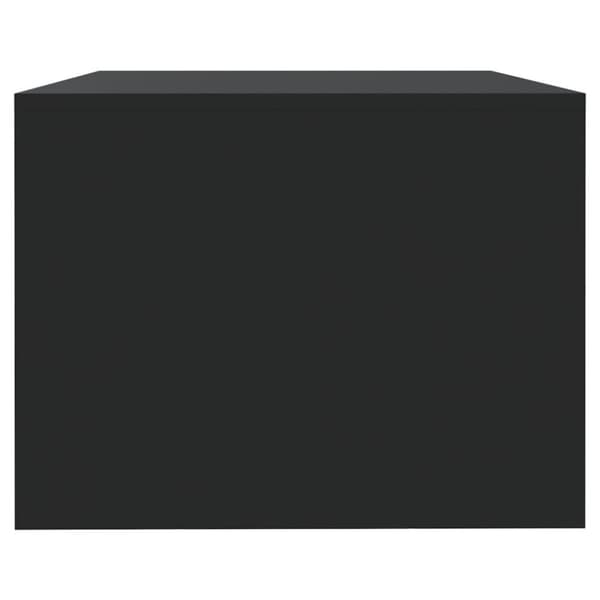 vidaXL sofabord 102x55x42 cm konstrueret træ sort