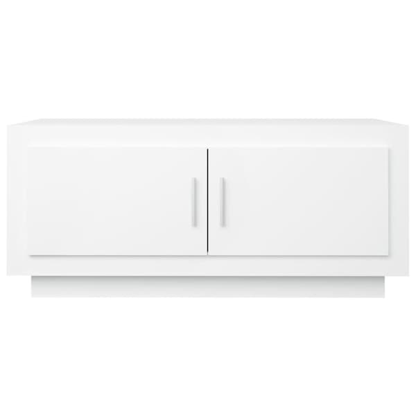 vidaXL sofabord 102x50x45 cm konstrueret træ hvid