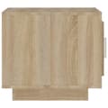 Pikkukuva 4 / 10: vidaXL Sohvapöytä Sonoma-tammi 51x50x45 cm tekninen puu