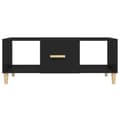 Miniatyrbillede 3 af 11: vidaXL sofabord 102x50x40 cm konstrueret træ sort