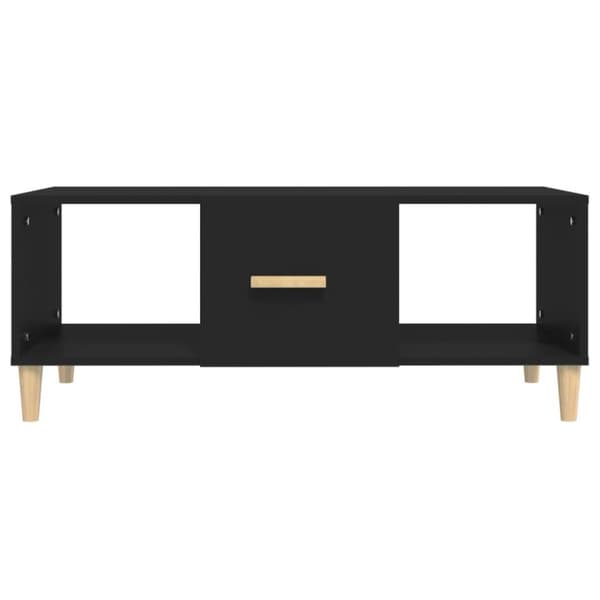 vidaXL sofabord 102x50x40 cm konstrueret træ sort