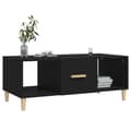 Miniatyrbillede 7 af 11: vidaXL sofabord 102x50x40 cm konstrueret træ sort