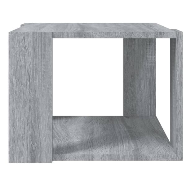 vidaXL sofabord 40x40x30 cm konstrueret træ grå sonoma-eg