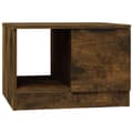 Miniatyrbillede 1 af 9: vidaXL sofabord 50x50x36 cm konstrueret træ røget egetræsfarve