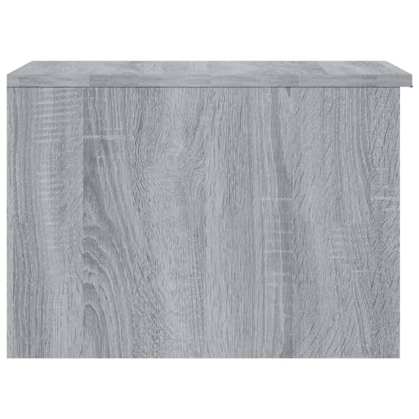 vidaXL Sohvapöytä harmaa Sonoma 50x50x36 cm tekninen puu