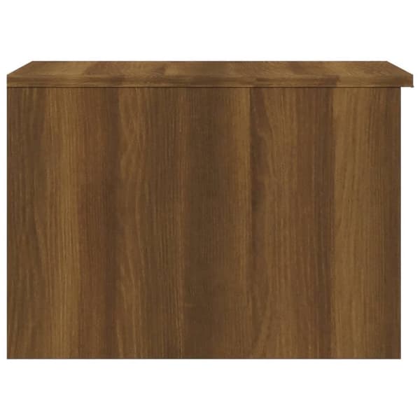 vidaXL sofabord 50x50x36 cm konstrueret træ brun egetræ