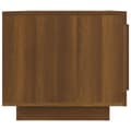 Miniatyrbillede 6 af 9: vidaXL sofabord 102x50x45 cm konstrueret træ brun egetræsfarve