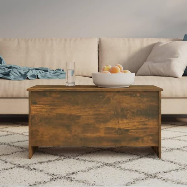 vidaXL sofabord 102x55,5x52,5 cm konstrueret træ røget egetræsfarve