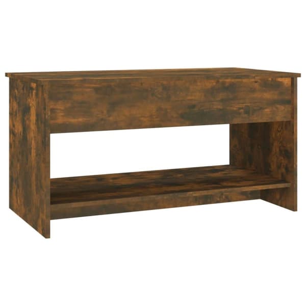 vidaXL sofabord 102x50x52,5 cm konstrueret træ røget egetræsfarve