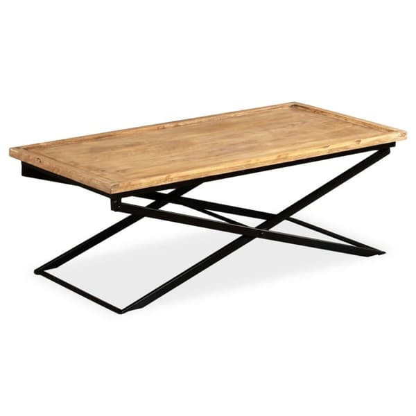 vidaXL Sofabord heltre mango 110x55x42 cm change2