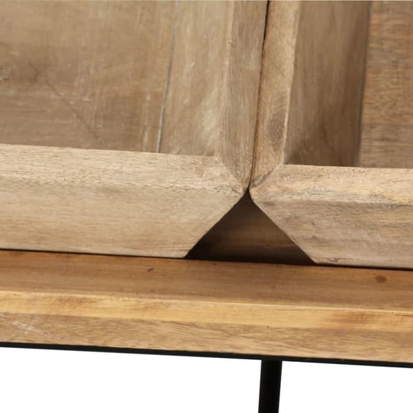 vidaXL Sofabord heltre mango 110x55x42 cm change2