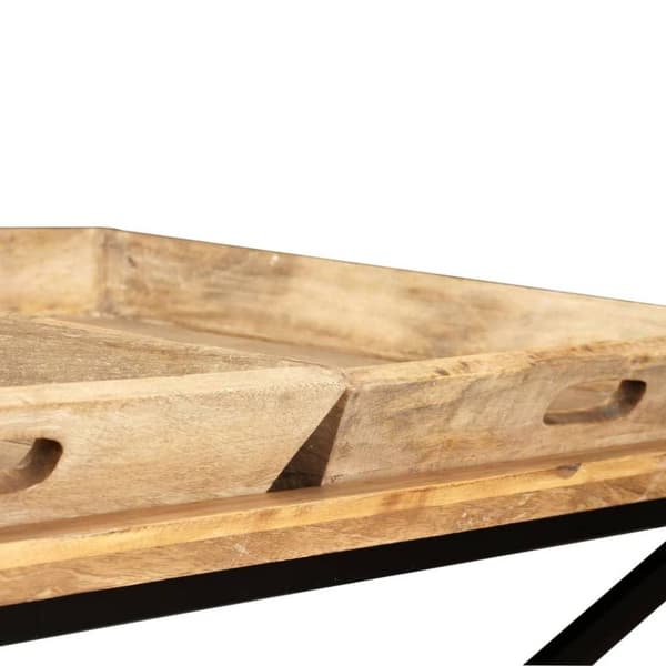 vidaXL Sofabord heltre mango 110x55x42 cm change2