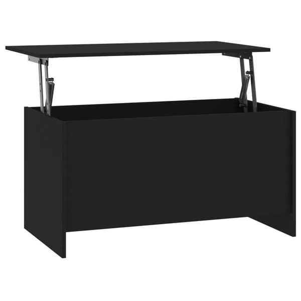 vidaXL Salongbord svart 102x55,5x52,5 cm konstruert tre