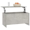 Miniatyrbilde 6 av 10: vidaXL Salongbord betonggrå 102x55,5x52,5 cm konstruert tre