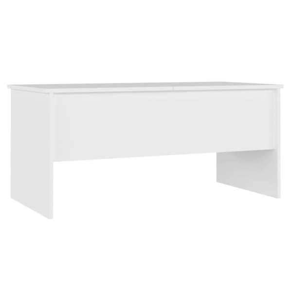 vidaXL Salongbord hvit 102x50,5x46,5 cm konstruert tre