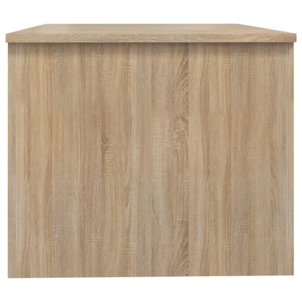 vidaXL Salongbord sonoma eik 80x50x42,5 cm konstruert tre
