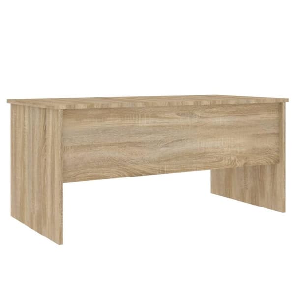 vidaXL Salongbord sonoma eik 102x50,5x46,5 cm konstruert tre