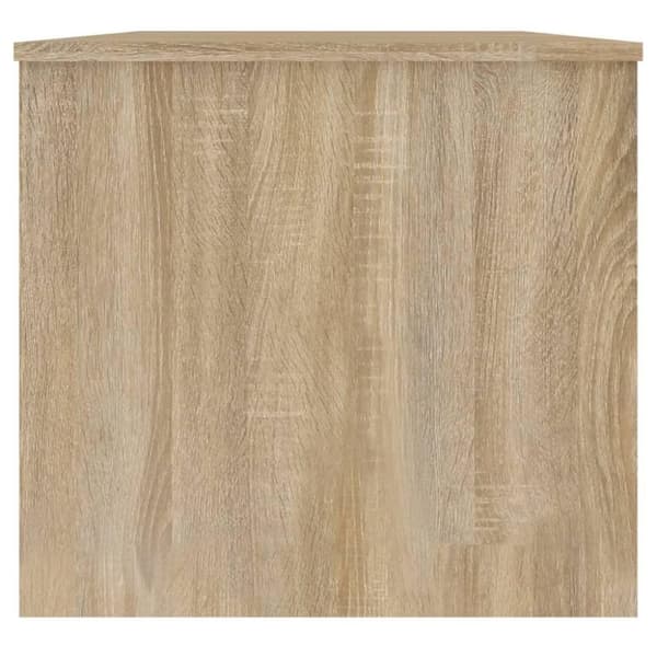 vidaXL Salongbord sonoma eik 102x50,5x46,5 cm konstruert tre