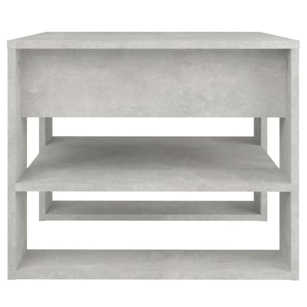 vidaXL Salongbord betonggrå 55,5x55x45 cm konstruert tre