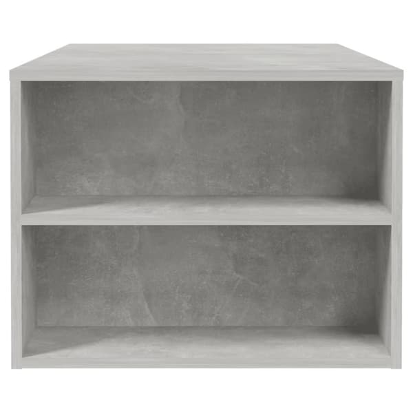 vidaXL Salongbord betonggrå 102x55x42 cm konstruert tre