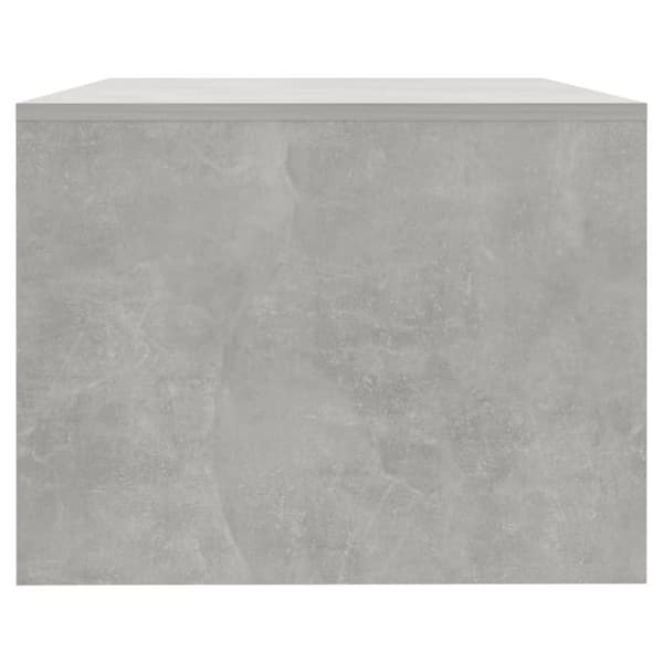 vidaXL Salongbord betonggrå 102x55x42 cm konstruert tre
