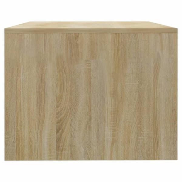 vidaXL Salongbord sonoma eik 102x55x42 cm konstruert tre